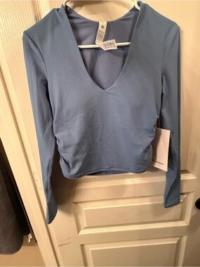 lululemon All It Takes Ribbed Nulu V-Neck Long-Sleeve Shirt
B-D Cups